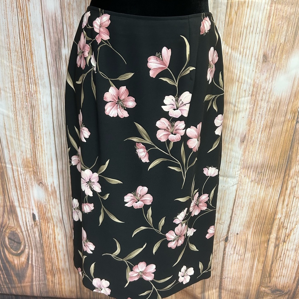 AGB‎ Floral Midi Skirt